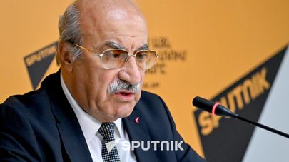 Хосров Арутюнян во время пресс-конференции по теме "Поствыборной ситуация в Армении" (10 июля 2026). Еревaн