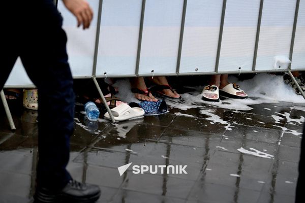 Празднование Вардавара на площади Республики - Sputnik Армения