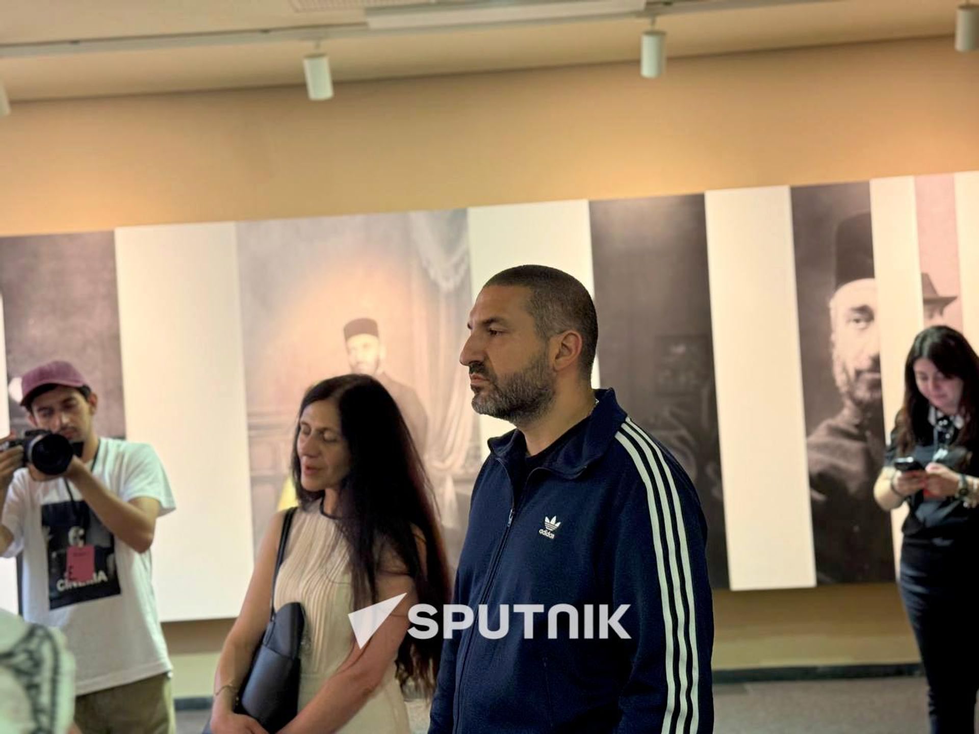 Ибрагим Маалуф на экскурсии в музее Комитаса (14 июля 2026). Еревaн - Sputnik Армения, 1920, 14.07.2026