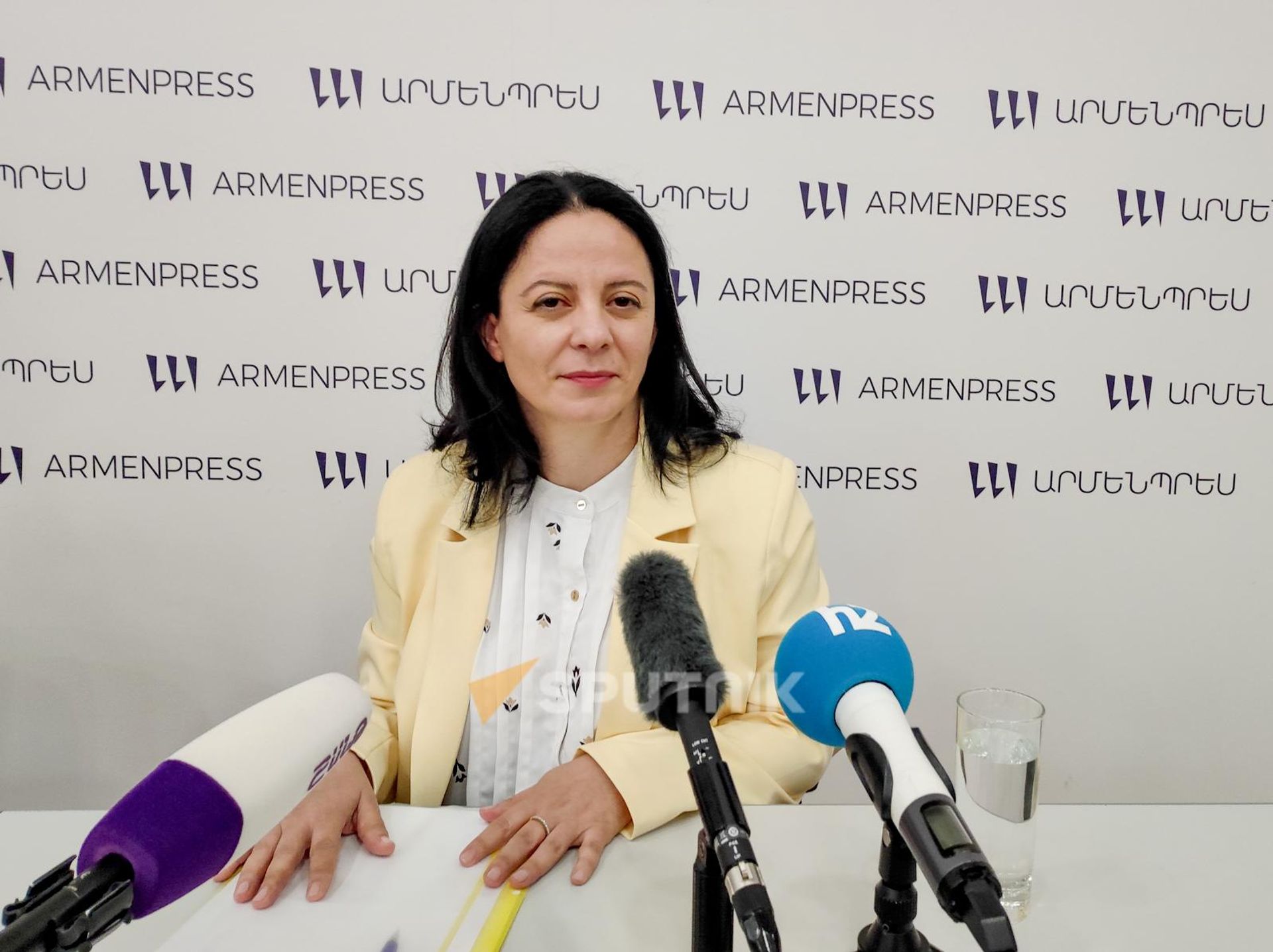Руководитель Центра поддержки потребителей Центрального Банка Армении Арменуи Мкртчян - Sputnik Արմենիա, 1920, 15.07.2026
