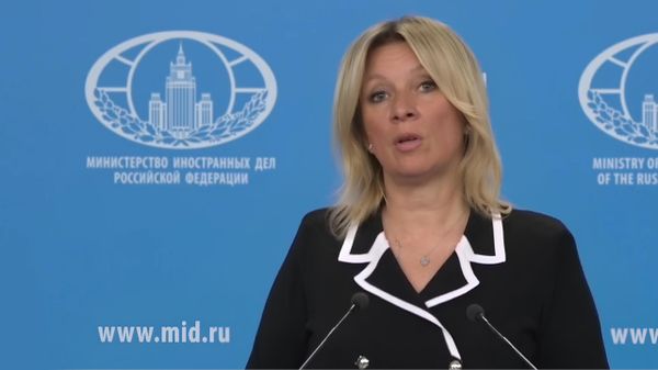 Мария Захарова проводит еженедельный брифинг (15 июля 2026). Москвa - Sputnik Армения