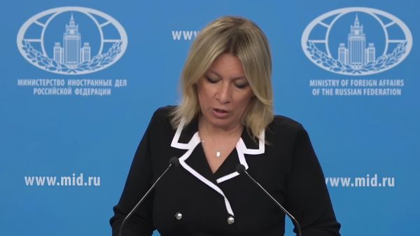 Мария Захарова проводит еженедельный брифинг (15 июля 2026). Москвa - Sputnik Армения