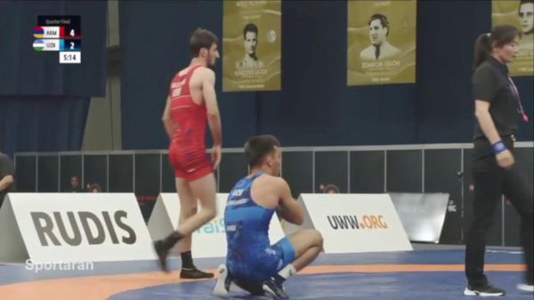 Борец в греко-римском стиле Славик Галстян прошел в полуфинал рейтинговой серии UWW - Sputnik Արմենիա