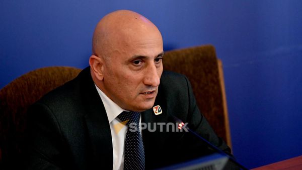 Глава ЦИК Ваагн Овакимян на рассмотрении ходатайства прокуратуры (21 июля 2026). Еревaн - Sputnik Армения
