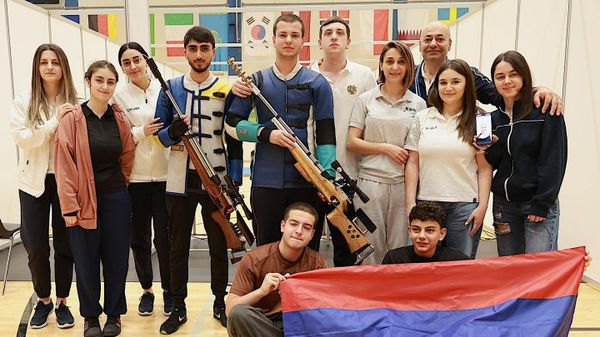 Сборная Армении по спортивной стрельбе в Таллине - Sputnik Армения