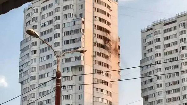 ԱԹՍ–ի հարվածից վնասված շենքը - Sputnik Արմենիա