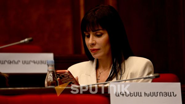 Агнеса Хамоян на Первой сессии 9-го созыва Национального собрания РА (2 августа 2026). Еревaн - Sputnik Армения