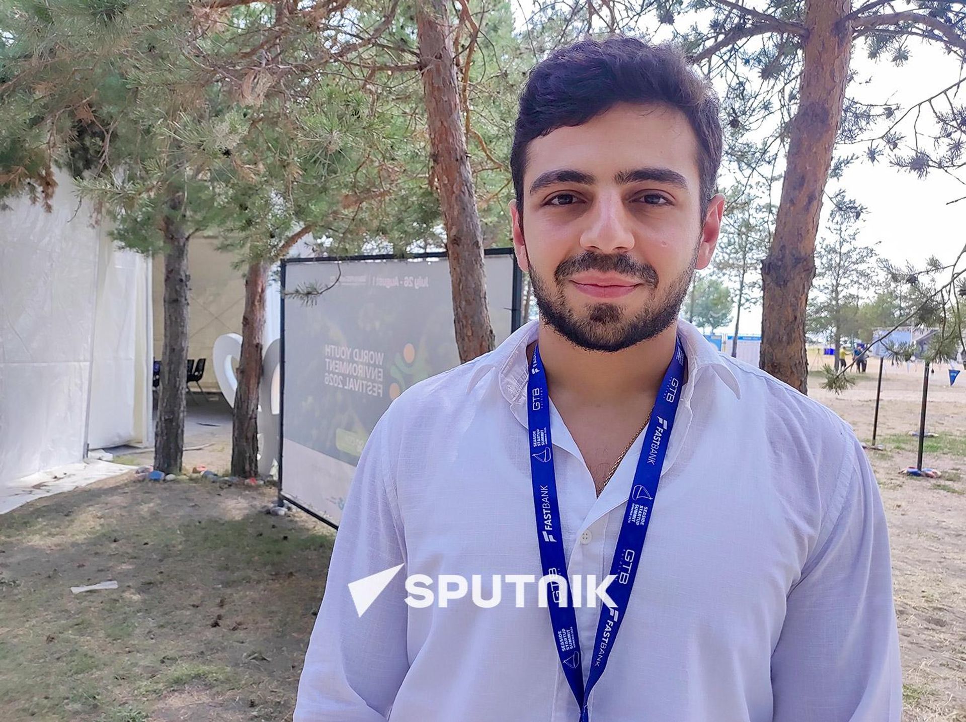 Основатель стартапа Smart Guest Давид Саркисян на форуме высоких технологий Seaside Startup Summit 2026 - Sputnik Армения, 1920, 10.08.2026