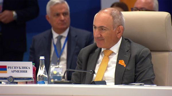 Премьер-министр Никол Пашинян во время заседания Евразийского межправительственного совета (7 августа 2026). Чолпон-Ата - Sputnik Армения