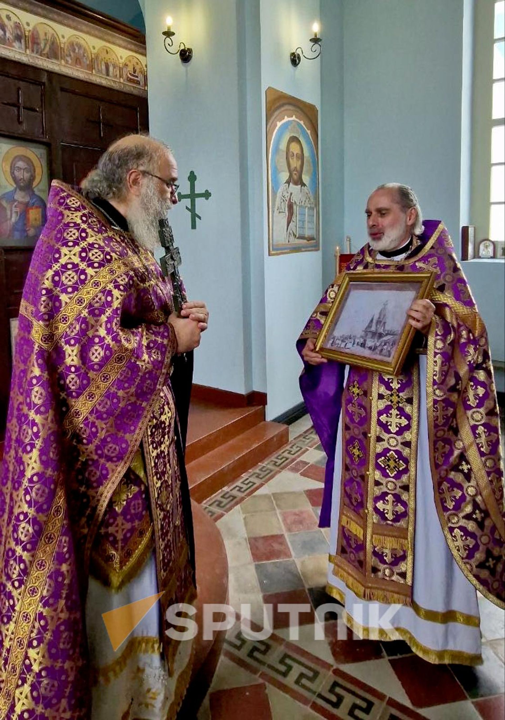 Малое освящение и первая Божественная Литургия в храме святого Николая Чудотворца села Амракиц (14 августа 2026). Лори - Sputnik Армения, 1920, 14.08.2026