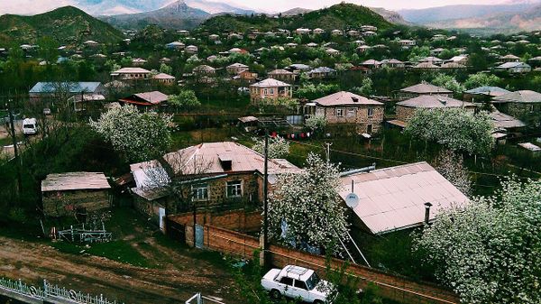 Вид на село Малышка - Sputnik Армения