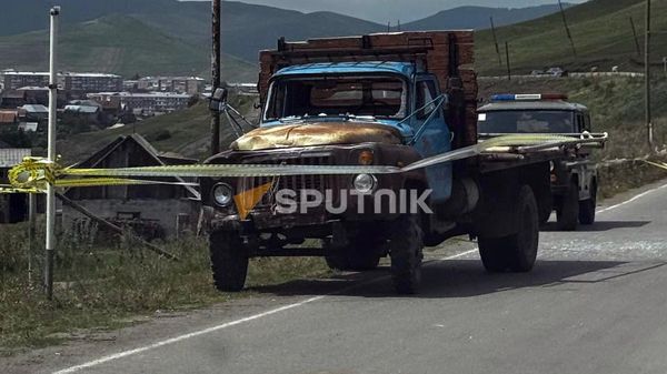 Զինվորներին վրաերթի ենթարկած բեռնատարը - Sputnik Արմենիա