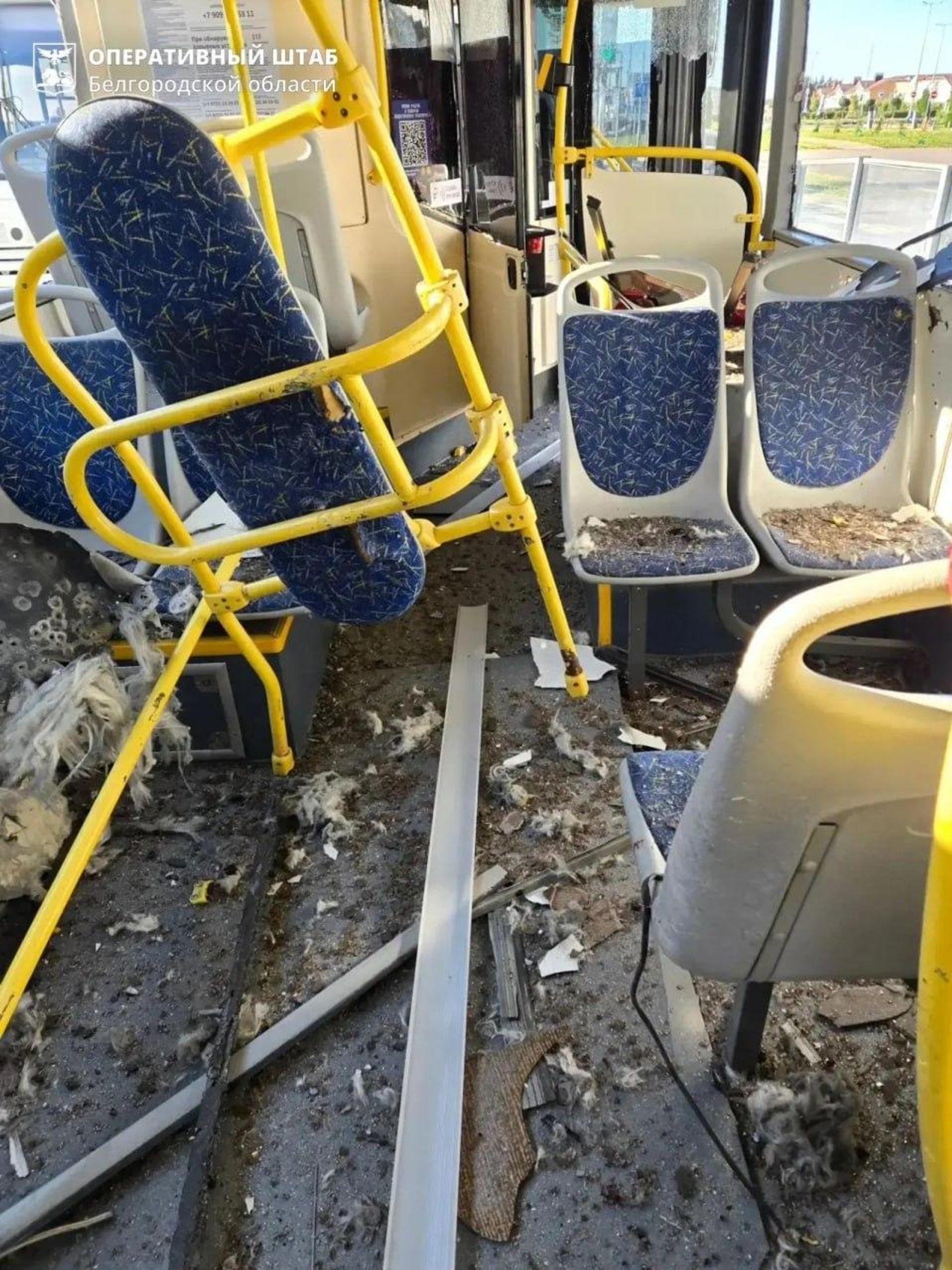 Беспилотник ВСУ атаковал автобус в поселке Дубовое (22 августа 2026). Белгородская область - Sputnik Армения, 1920, 22.08.2026