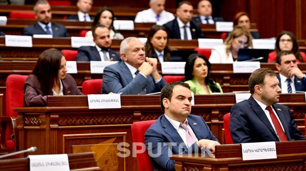 «Ուժեղ Հայաստանի» պատգամավորները  - Sputnik Արմենիա
