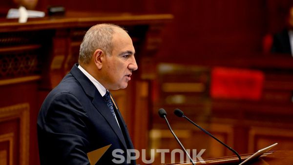 Премьер-министр Никол Пашинян выступает на заседании НС (24 августа 2026). Ереван - Sputnik Армения