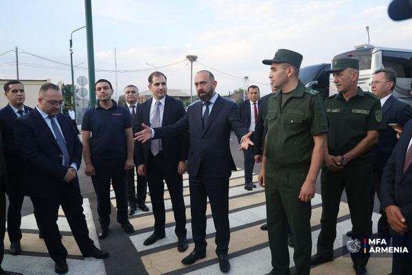 Դիվանագետներն այցելել են հայ-թուրքական  սահմանի «Մարգարա» անցակետ - Sputnik Արմենիա