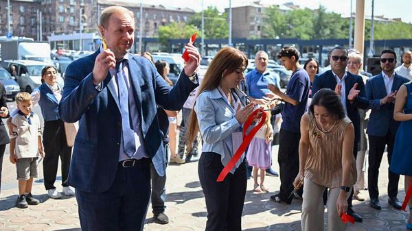 «Երևան» երկաթուղային կայարանի շենքում այսօր մեկնարկել է Tour EXPO 2026 ցուցահանդեսը - Sputnik Արմենիա