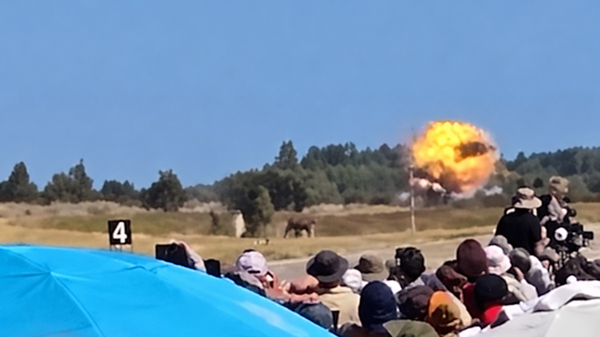 В Греции истребитель F-4 Phantom рухнул во время показательного полета  - Sputnik Армения