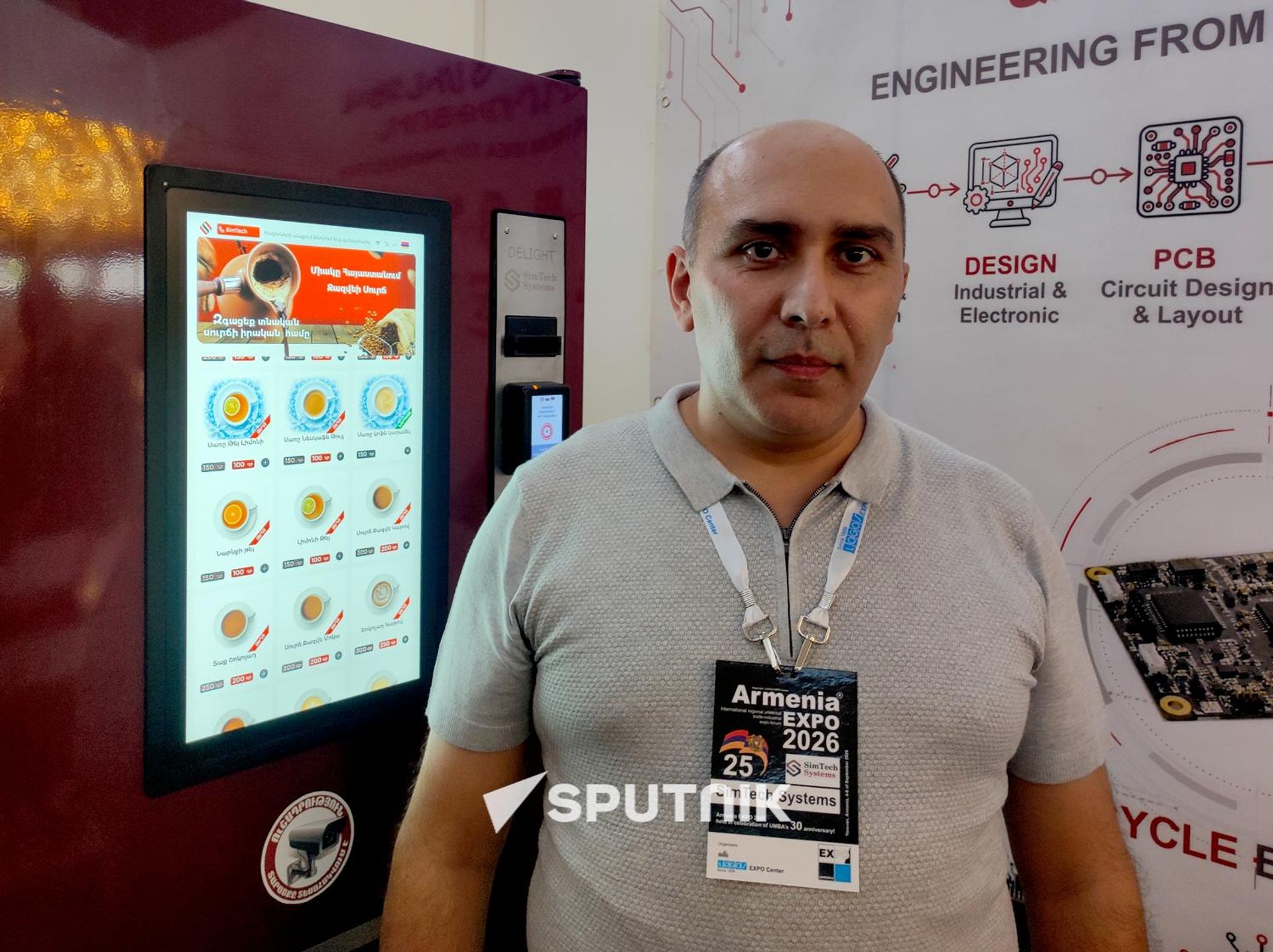Основатель и директор компании Simtech Systems Сергей Симонян - Sputnik Արմենիա, 1920, 07.09.2026