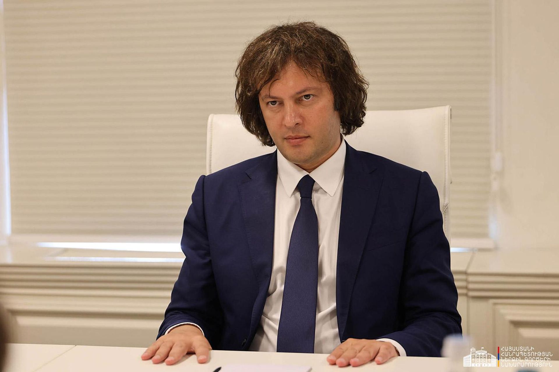 Премьер-министр Грузии Ираклий Кобахидзе принял министра внутренних дел Арпине Саркисян (14 сентября 2026). Тбилиси - Sputnik Армения, 1920, 14.09.2026