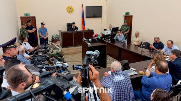 Դատական նիստի ժամանակ - Sputnik Արմենիա