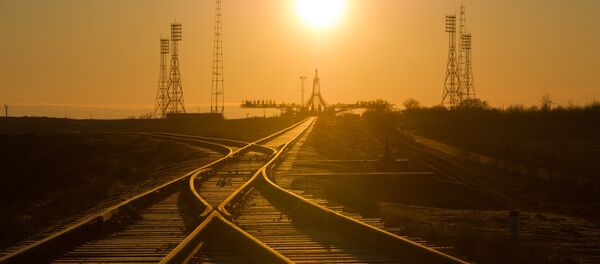 Вывоз на старт ракеты Союз-ФГ с ТПК Союз ТМА-16М Вывоз на старт ракеты Союз-ФГ с ТПК Союз ТМА-16М - Sputnik Արմենիա