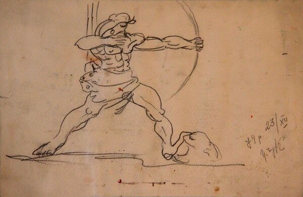 Наброски Карлена Нуриджаняна - Sputnik Армения