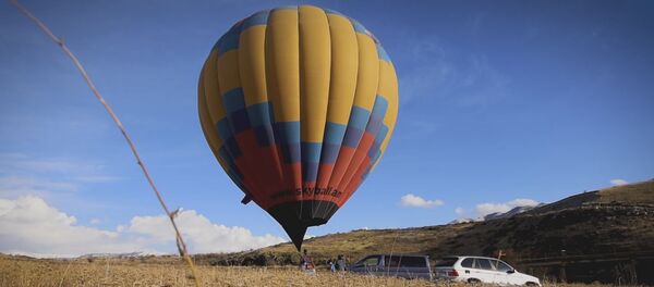 Уникальный полет на воздушном шаре в объективе Sputnik Армения Уникальный полет на воздушном шаре в объективе Sputnik Армения - Sputnik Армения