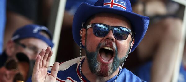 Болельщик сборной Исландии - Sputnik Армения