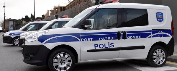 Машины патрульной службы в Баку Машины патрульной службы в Баку - Sputnik Армения