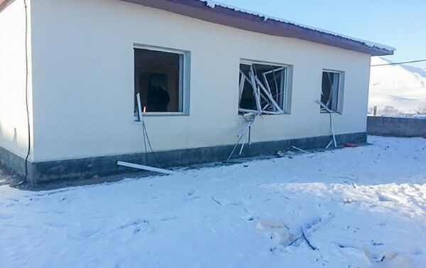Взрыв в здании администрации села Мец Парни - Sputnik Армения