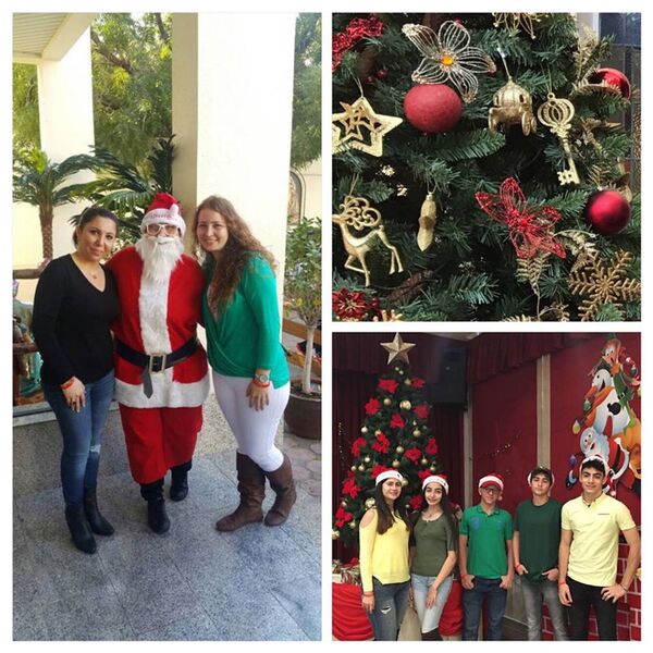 Встреча нового года в школе имени Ованнисяна в Шарже - Sputnik Армения