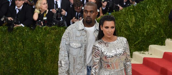 Ким Кардашьян и Канье Уэст - Sputnik Армения