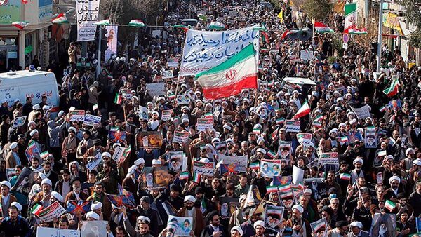 Антиправительственный митинг в Иране - Sputnik Армения