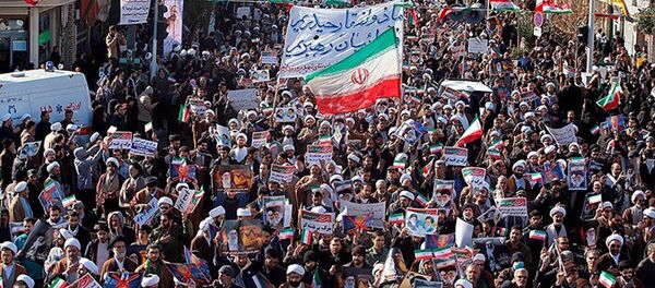Антиправительственный митинг в Иране - Sputnik Армения