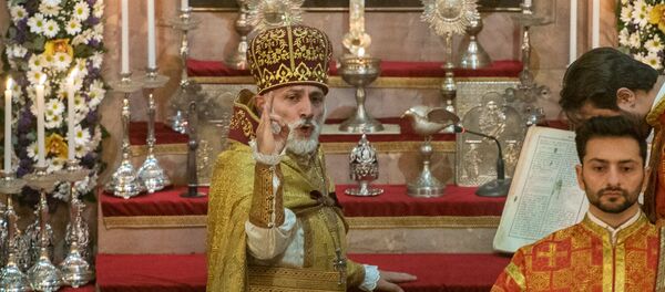 Рождественский сочельник в Ереване Рождественский сочельник в Ереване - Sputnik Армения