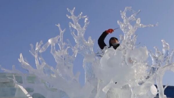 Фестиваль ледяных скульптур в Харбине - Sputnik Արմենիա