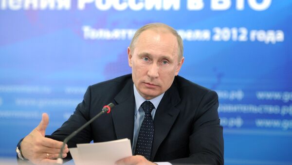 Владимир Путин проводит совещание по вопросу О развитии автомобильной отрасли в условиях вступления России в ВТО  - Sputnik Армения