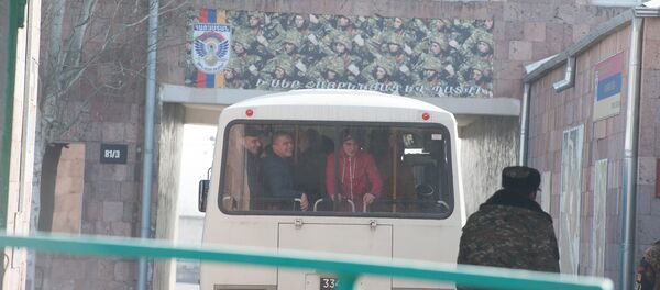 Первый день зимнего призыва в армию РА 2018 г. Первый день зимнего призыва в армию РА 2018 г. - Sputnik Արմենիա