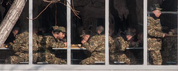 Первый день зимнего призыва в армию РА 2018 г. Первый день зимнего призыва в армию РА 2018 г. - Sputnik Արմենիա