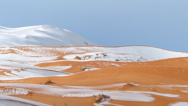 В пустыне Сахара второй год подряд выпал снег - Sputnik Армения