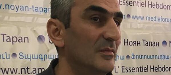 Член движения Руки прочь из наших карманов Армен Епремян Член движения Руки прочь из наших карманов Армен Епремян - Sputnik Արմենիա