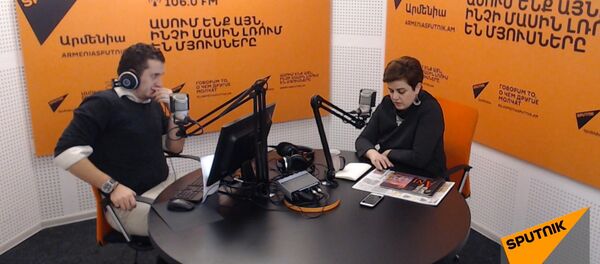 Sputnik Արմենիայի հյուրն է մշակույթի փոխնախարար Արև Սամուելյանը Sputnik Արմենիայի հյուրն է մշակույթի փոխնախարար Արև Սամուելյանը - Sputnik Արմենիա