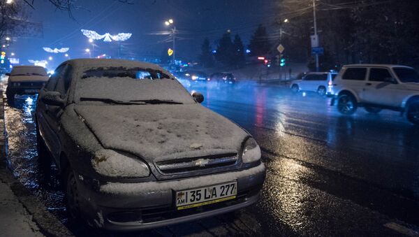 Снег в Ереване - Sputnik Արմենիա