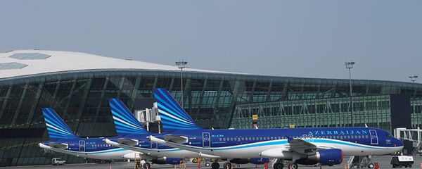 Международный аэропорт Гейдар Алиев. Баку, Азербайджан - Sputnik Արմենիա