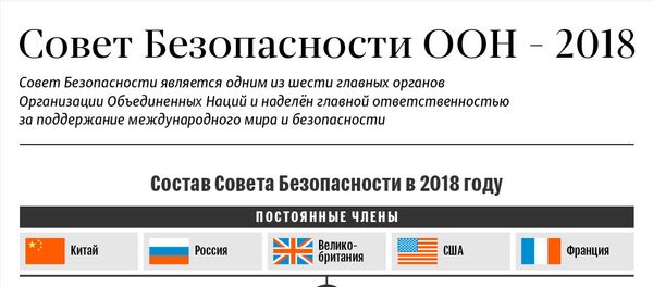 Совет Безопасности ООН в 2018 году - Sputnik Армения