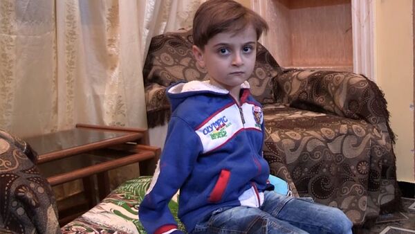 СПУТНИК_Сирийский мальчик учится жить после полученных травм - Sputnik Армения