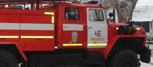 Пожар в психоневрологическом диспансере в селе Алферовка Новохоперского района Воронежской области - Sputnik Армения