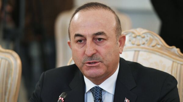 Министр иностранных дел Турции Мевлют Чавушоглу - Sputnik Армения