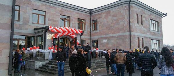 Открытие армянской школы в селе Гумбурдо. Самцхе-Джавахетия, Грузия - Sputnik Армения